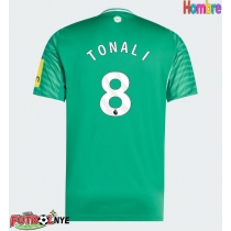Camiseta Newcastle United Sandro Tonali #8 Visitante Equipación 2025-26 manga corta